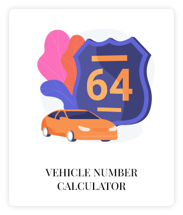 Free Vehicle Number Calculator